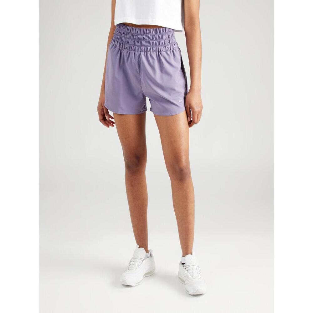 Nike One Training Dri-Fit Ultra High Rise 3 Inch Shorts in Daybreak Blue - Picture 2 of 5